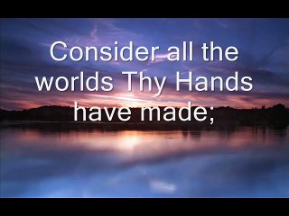 How Great Thou Art with lyrics performed by chris rice