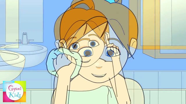After The Bath I Try Try Try Nursery Rhyme Kids Animation Rhymes Songs