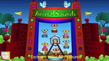 Animal Sounds Song   Nursery Rhymes and Learning for Children
