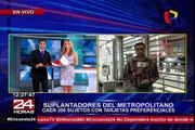 Decomisan 300 tarjetas preferenciales a suplantadores en el Metropolitano