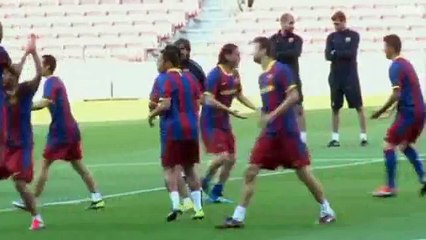 برشلونة ومانشيستر يونايتد في نهائي أبطال أوربا