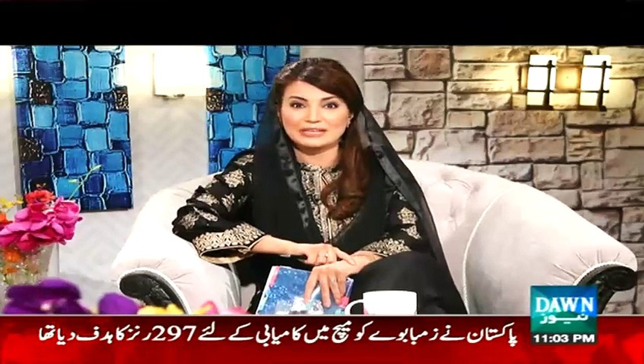 The Reham Khan Show (Shehzad Roy Special Interview) - 31st May 2015