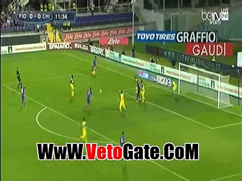 محمد صلاح يصنع الهدف الاول فيورنتينا فى كييفو فيرونا