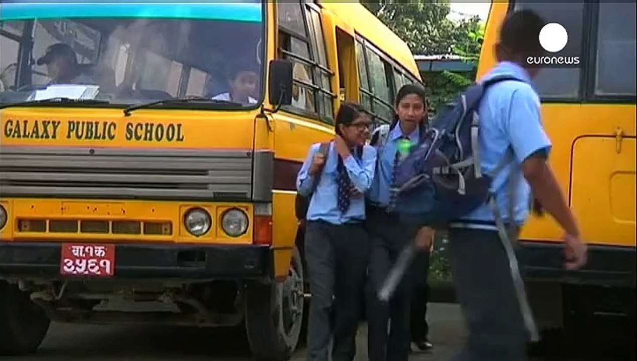 Nepal schools reopen one month after devastatin...