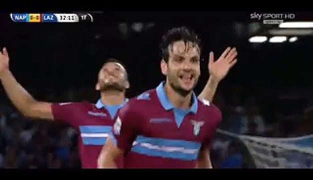 Marco Parolo Goal 0:1 | Napoli vs Lazio Serie A 31.05.2015