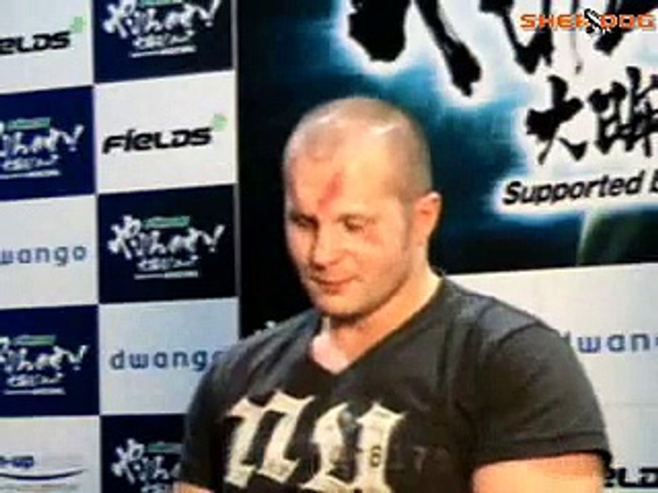 Fedor Emelianenko Post Fight Interview