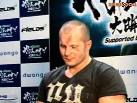 Fedor Emelianenko Post Fight Interview