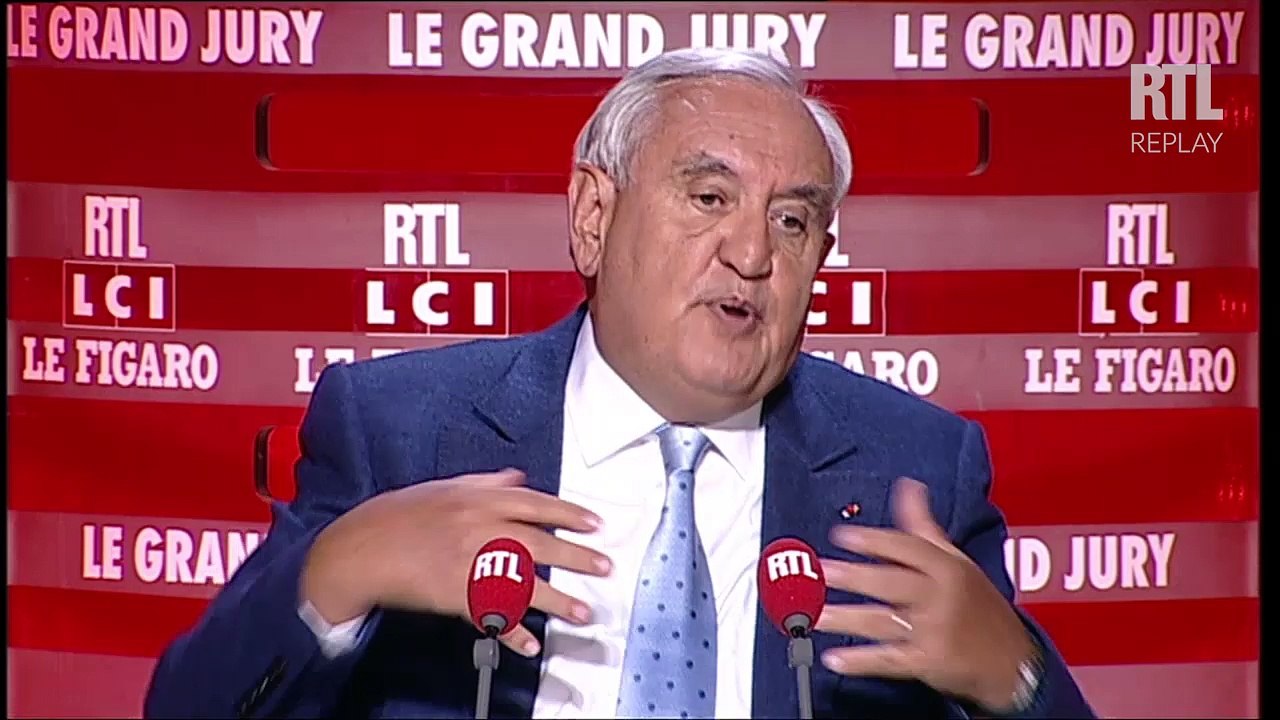 Jean-Pierre Raffarin, invité du "Grand Jury RTL / Le Figaro / LCI", partie 1