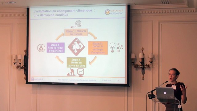 Petit-déjeuner adaptation au changement climatique : Jean-Yves Wilmotte et Morgane Nicol, consultants Carbone 4