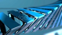 After Effects Project Files - Blue Hi Tech 3D Logo Sting - VideoHive 8619313