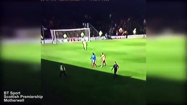 Bilel Mohsni kicks then punches Lee Erwin causing melee