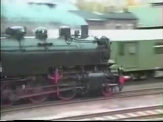 originale DDR-Reichsbahn-Atmosphäre im Elstertal 1993-Bahnhof Greiz mit 86 1001 am 11.10.93-