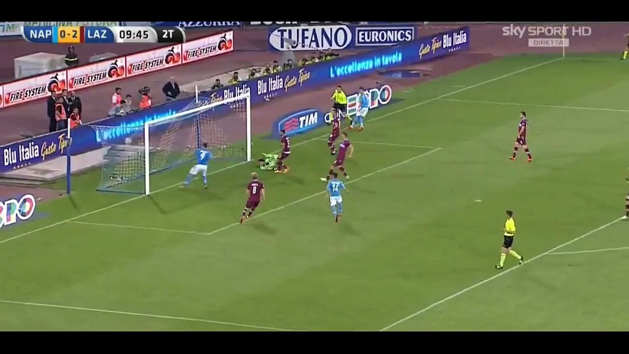 1-2 Higuain | SSC Napoli vs SS Lazio 31.05.2015
