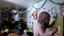 هذه قصتي- لاجئة سورية حوّلت مسكنها لمرسم