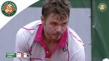 Temps forts S. Wawrinka - G. Simon Roland-Garros 2015 / 8e de finale