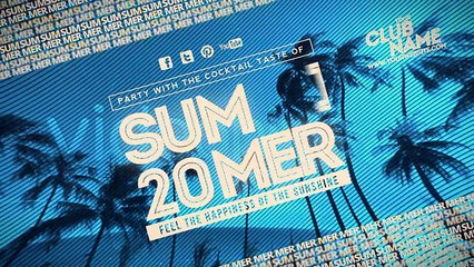 After Effects Project Files - Summer Music Event - VideoHive 8495521