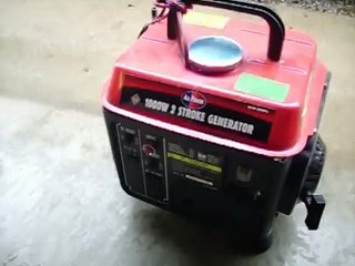 2 Stroke Generator Cold Start