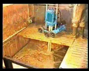 RECK Spaltenmixer slatted floor mixer Porco / Torro