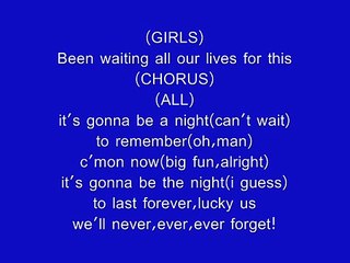 high school musical 3-a night to remember lyrics