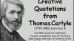 Creative Quotations from Thomas Carlyle for Dec 4