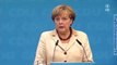 Angela Merkel admits the Euro fails and then Europe fails.