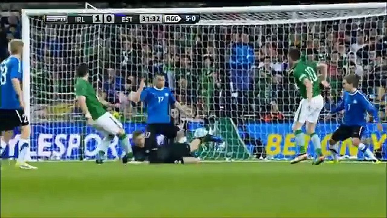 Ireland 1-1 Estonia | 2012 UEFA Euro Qualifiers