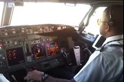 Smooth Landing Boeing 737-900 ER Cockpit @Soetta