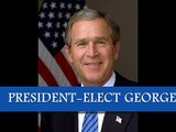 George W. Bush - Oath of office (first term, 2001-2005) January 20, 2001