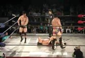 AKIRA & Hiroki Murase vs. Manabu Soya & Kumagoro (Wrestle-1)