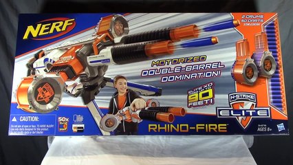 New Nerf! N-Strike Elite Rhino-Fire