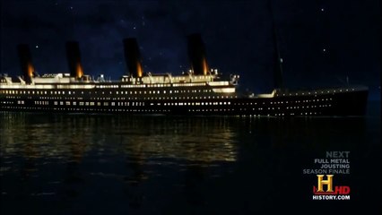 Titanic new sinking theory (History Channel simulation)