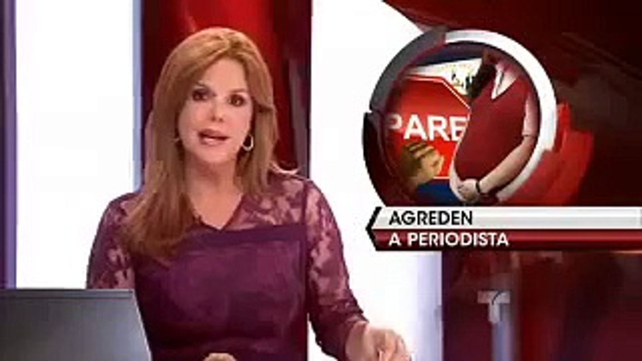Agreden periodista - Melida Araniva (Al Rojo Vivo)