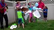 Surprise Twin Gender Reveal by Grandparents - FUNNY!