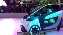 超小型モビリティTOYOTA i-ROAD次世代から未来の小型乗用車 The 43rd TOKYO MOTOR SHOW2013