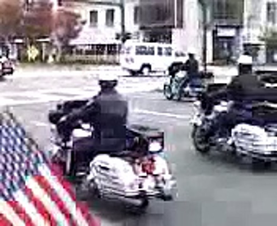 Obama's Motorcade at ODU