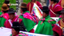 Bolivianos marchan por liberación de soldados presos en Chile