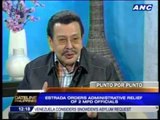 Erap gives Manila police 100 days to rid city of crime