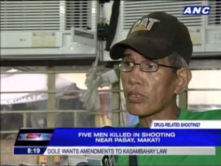 Drugs behind Pasay shooting?