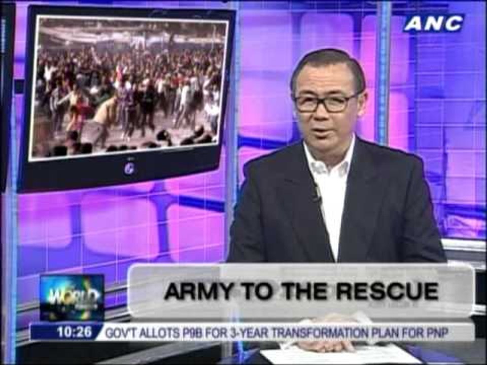 Teditorial: Army to the rescue