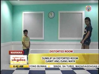 How the 'distorted room' works