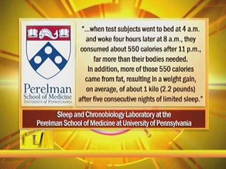 Night shift workers prone to gaining weight