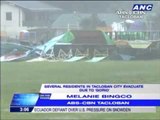 Tacloban City residents evacuate due to 'Gorio'