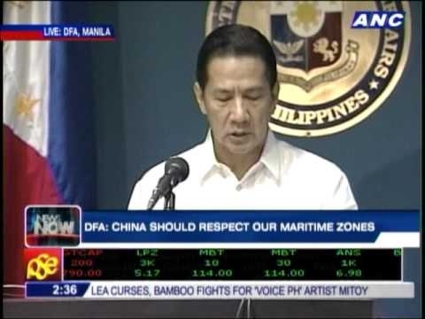 DFA says China language vs PH 'uncalled for'