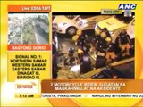 2 injured in Pasig motorcycle accidents