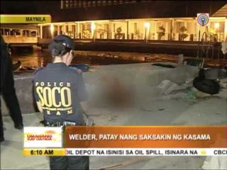 Man stabbed in his sleep in Manila