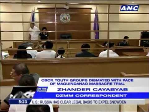 CBCP rues pace of Maguindanao massacre trial