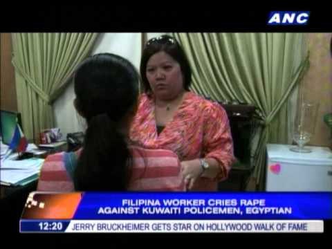 Pinay raped by Kuwaiti cops, Egyptian