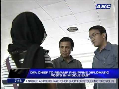 DFA to revamp PH diplomatic posts in Middle East