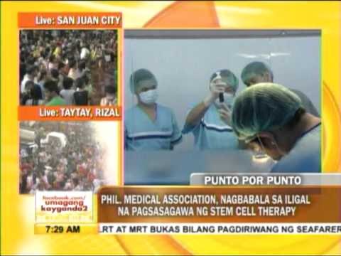 Punto por Punto: Phil Medical Association, nagbabala sa iligal na pagsasagawa ng stem cell therapy