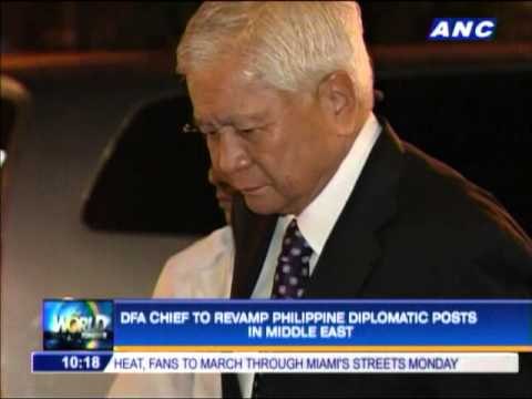 DFA to revamp Middle East posts